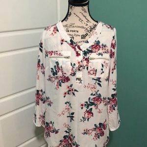 Beautiful floral blouse